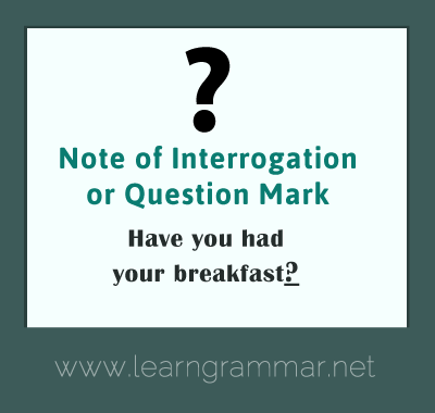 Interrogative questions